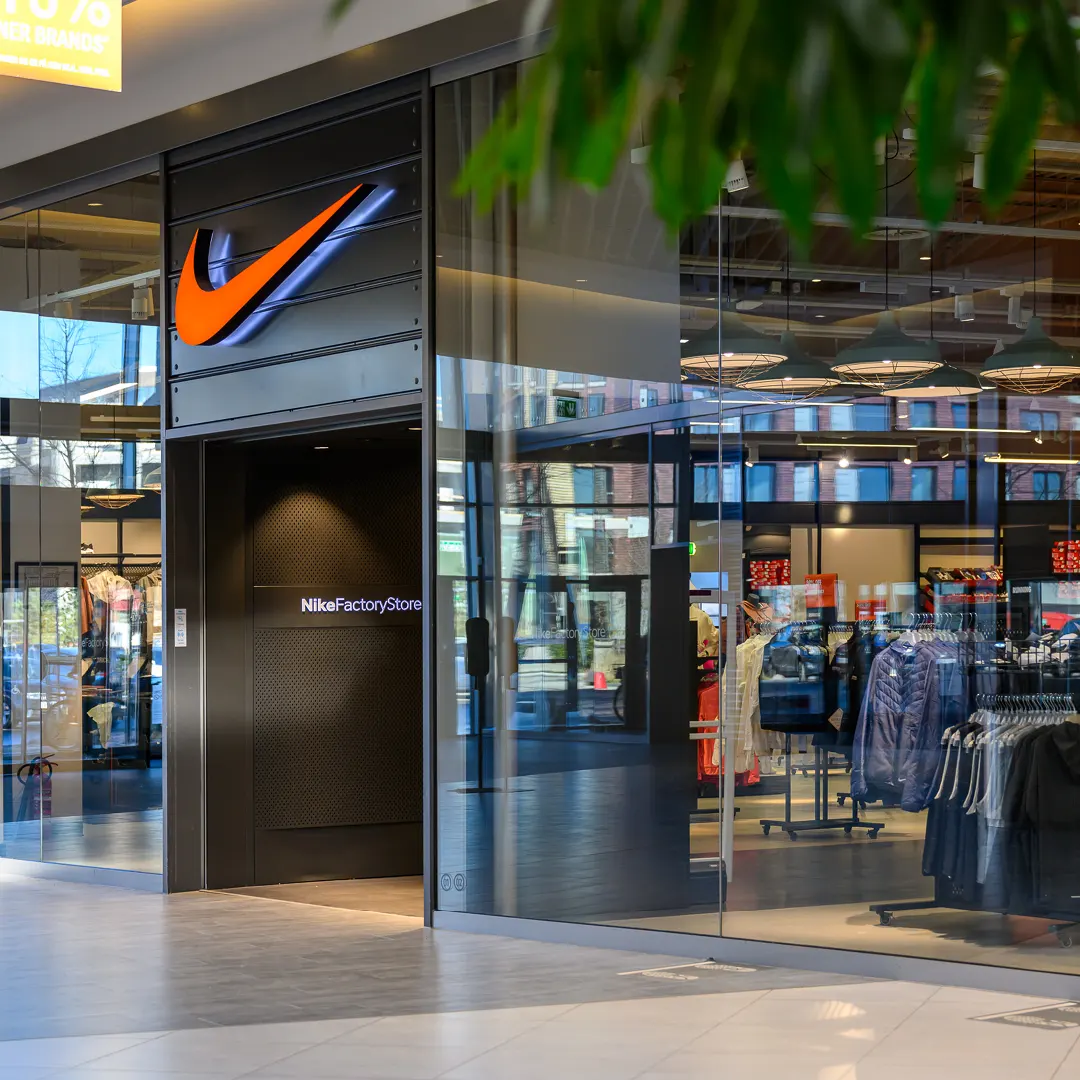 Nike Factory Store i Copenhagen Designer Outlet i Taastrup 